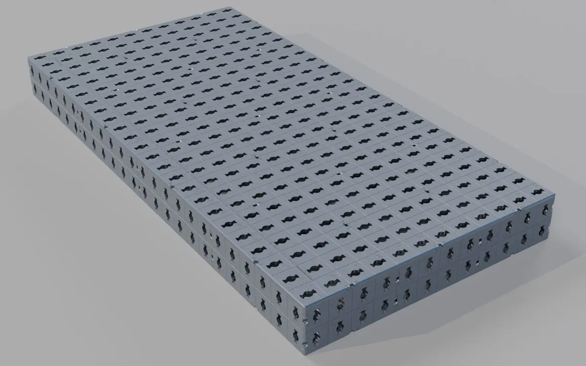 Fabriquer sa table de soudure, étape 3 : caisson fermé par son bandeau