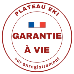 Plateau EKI — Garantie à vie — sur enregistrement