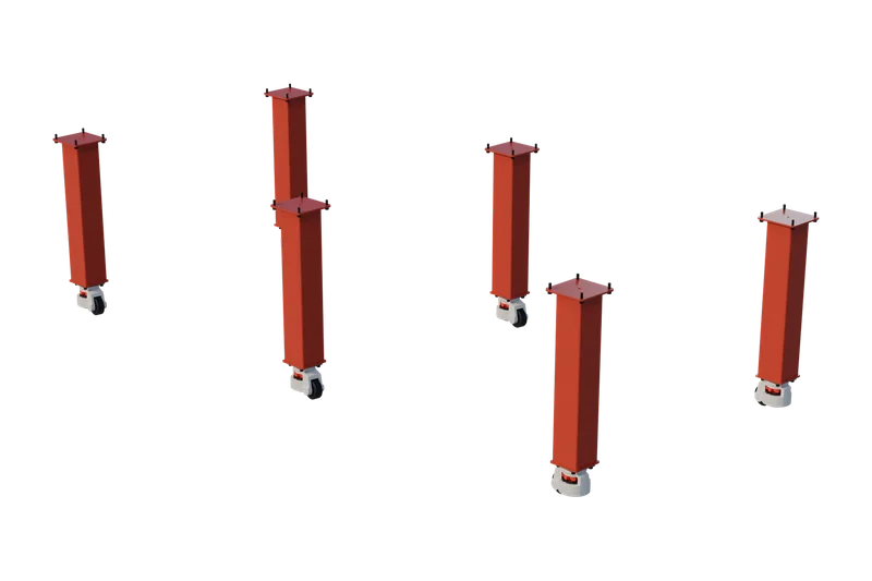 Piètement EKI 280 — Base table de soudure 2800×1400 mm