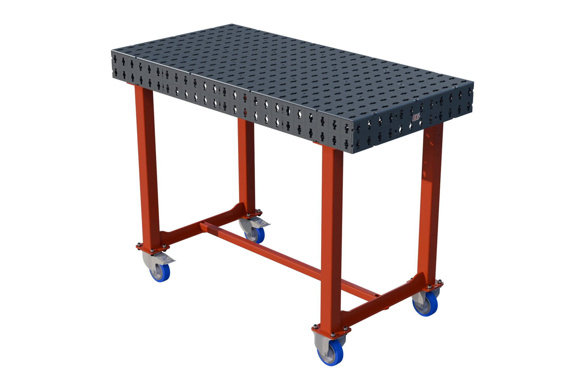 Table de soudure professionnelle EKI 120 — 1200×600×100 mm