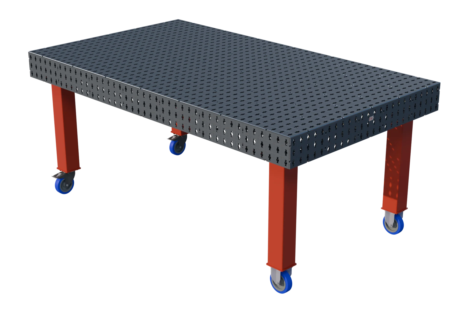 Table de soudure professionnelle EKI 210 — 2100×1200×150 mm