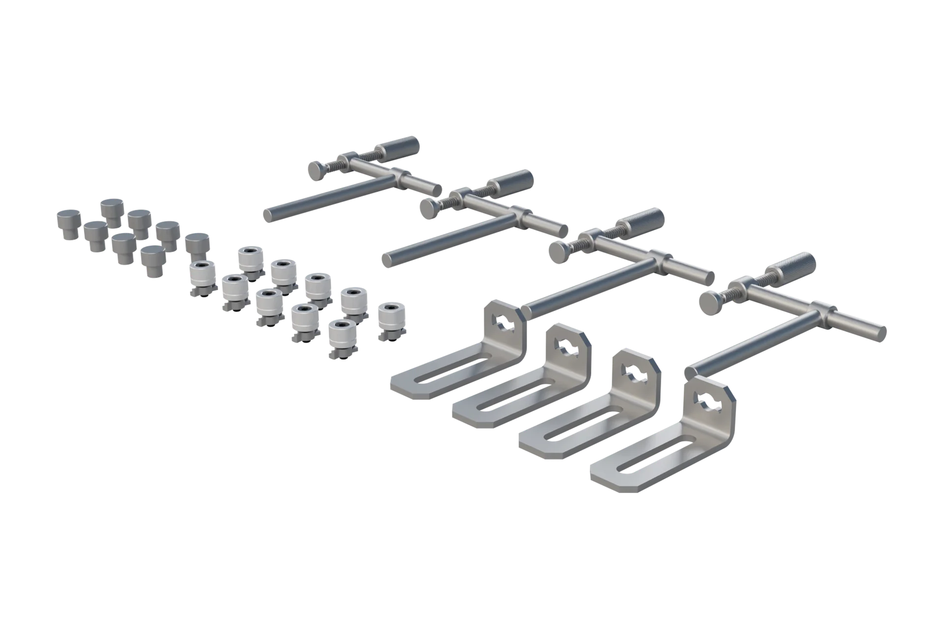 Pack d'accessoires de base EKI — Kit de bridage complet Ø16 mm