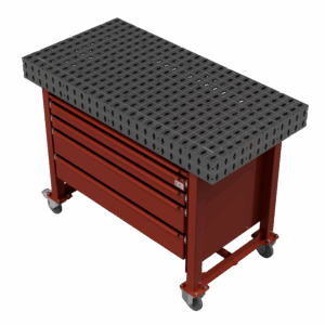 Table de soudure professionnelle EKI 120 – acier S355 – 1200x600 mm – perçage Ø16 mm – offre de lancement