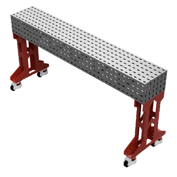 Prisme sur tréteaux