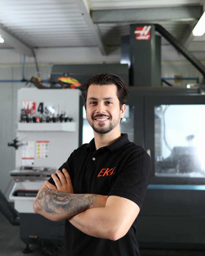 Kévin Brégier, chef d'atelier EKI