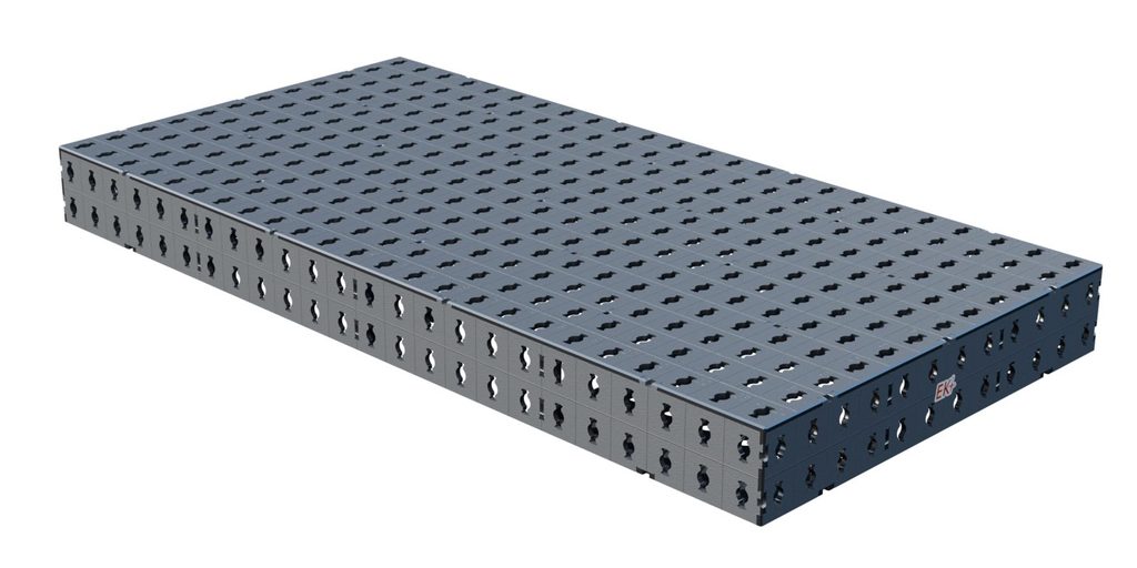 Plateau de soudure EKI 120 seul, 1200 × 600 mm